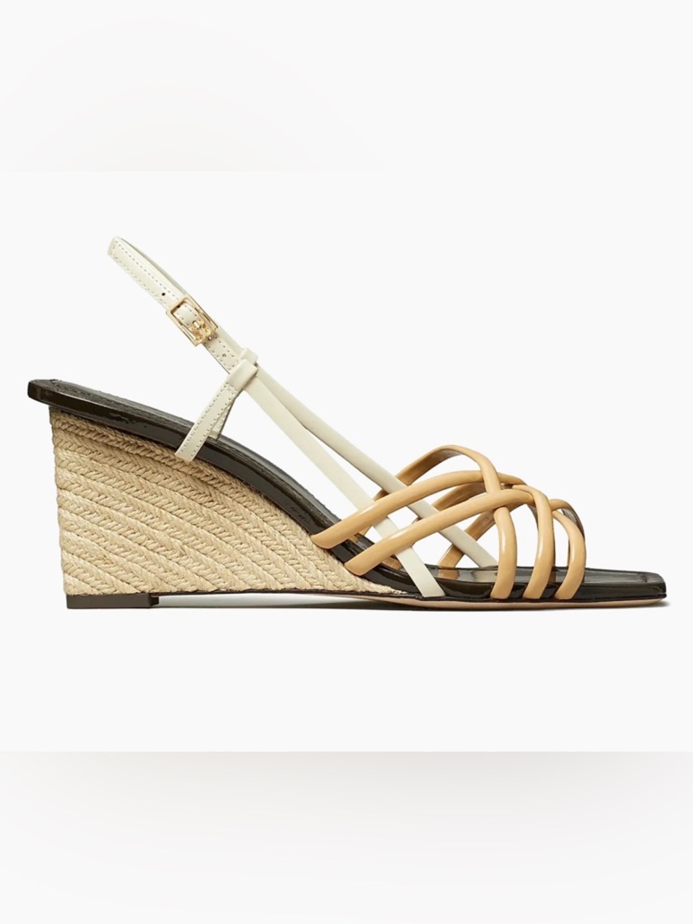 Tory Burch Multi Strap 75MM Wedge Sandals
